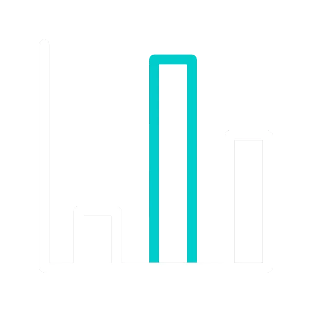 grafico de barras blanco